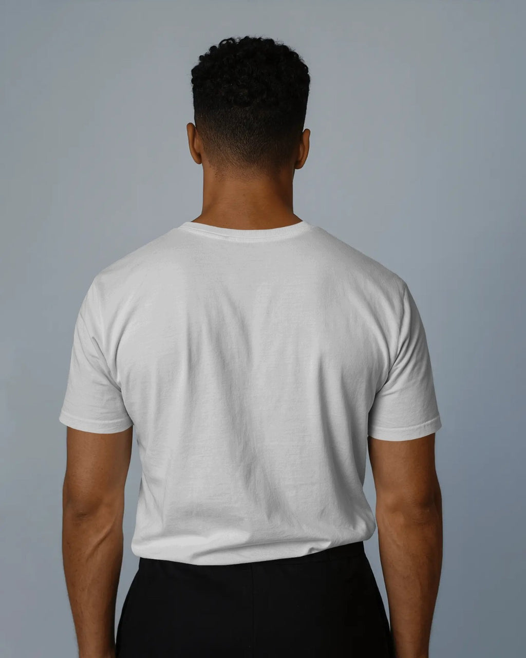 White Regular Fit “Keep Life Simple” Printed T-Shirt