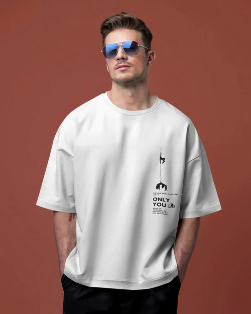 Rudra Series – “Discipline × Power” Oversized T-Shirt by Rudrax Fits