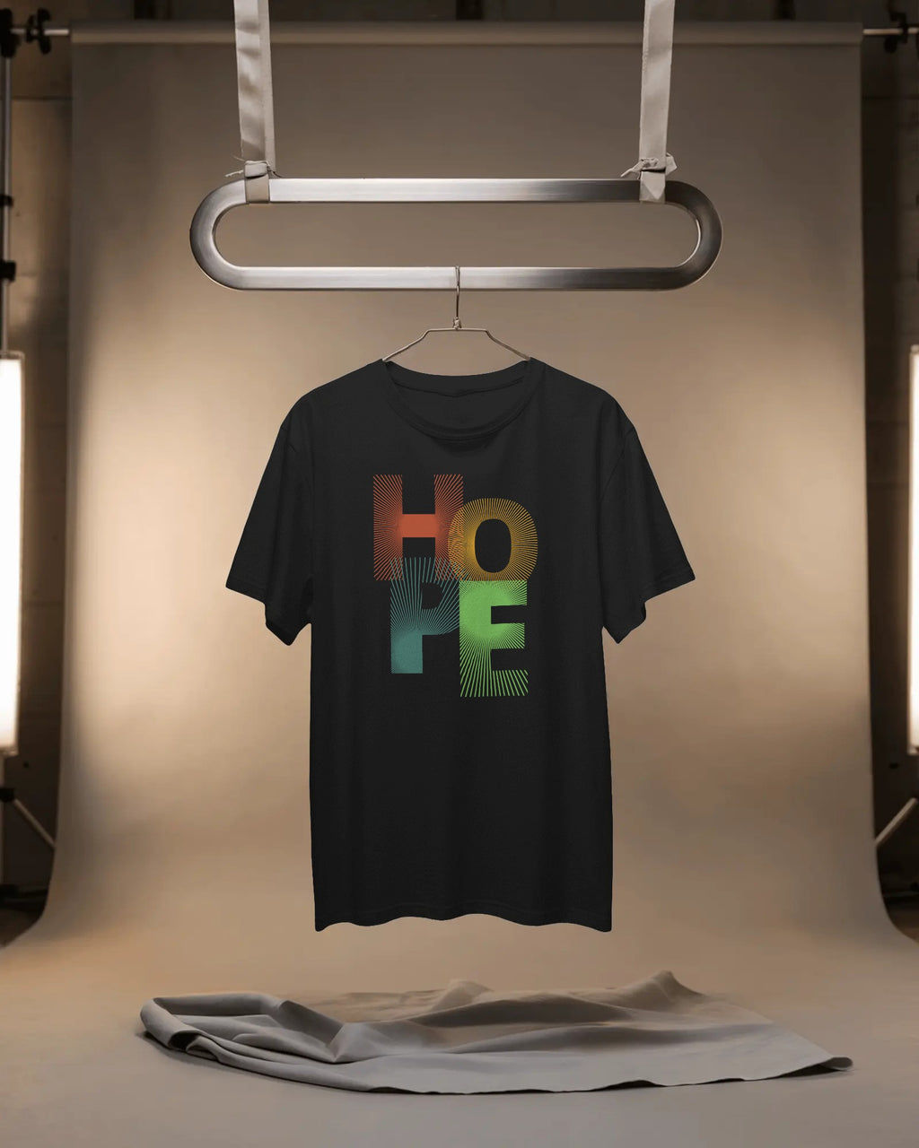 HOPE Colorwave Graphic Tee – Black