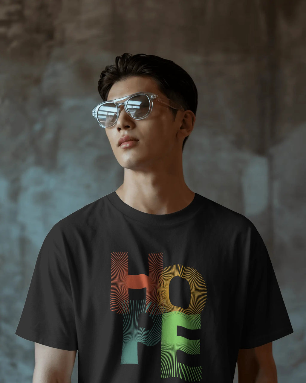HOPE Colorwave Graphic Tee – Black
