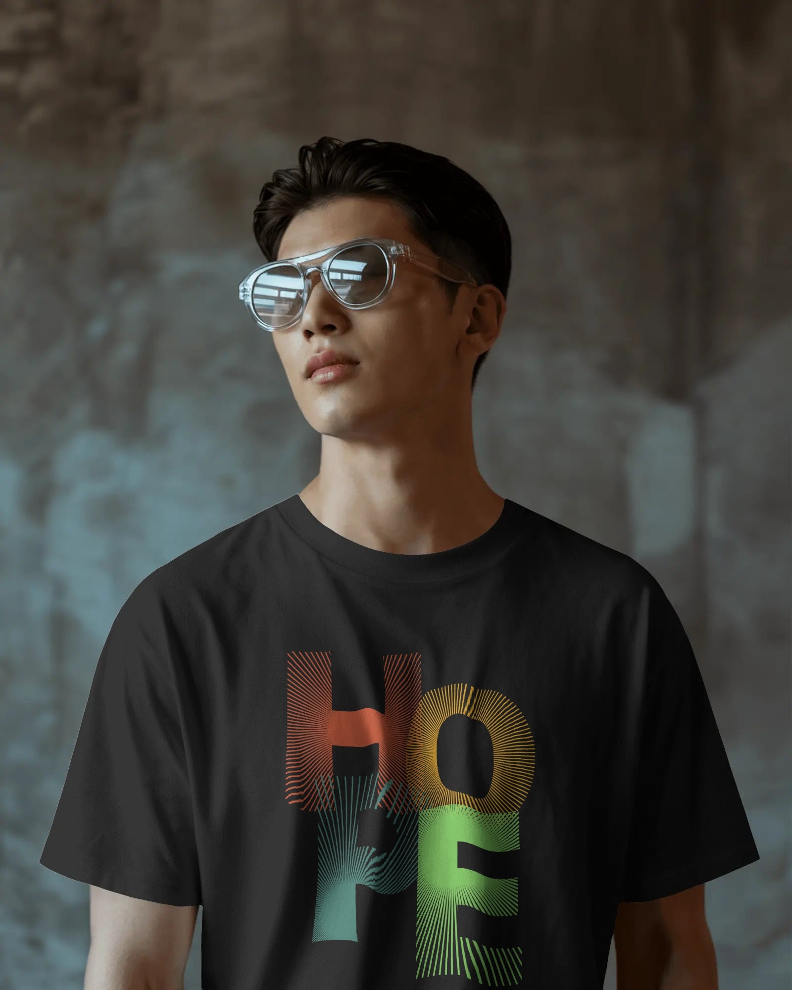 HOPE Colorwave Graphic Tee – Black