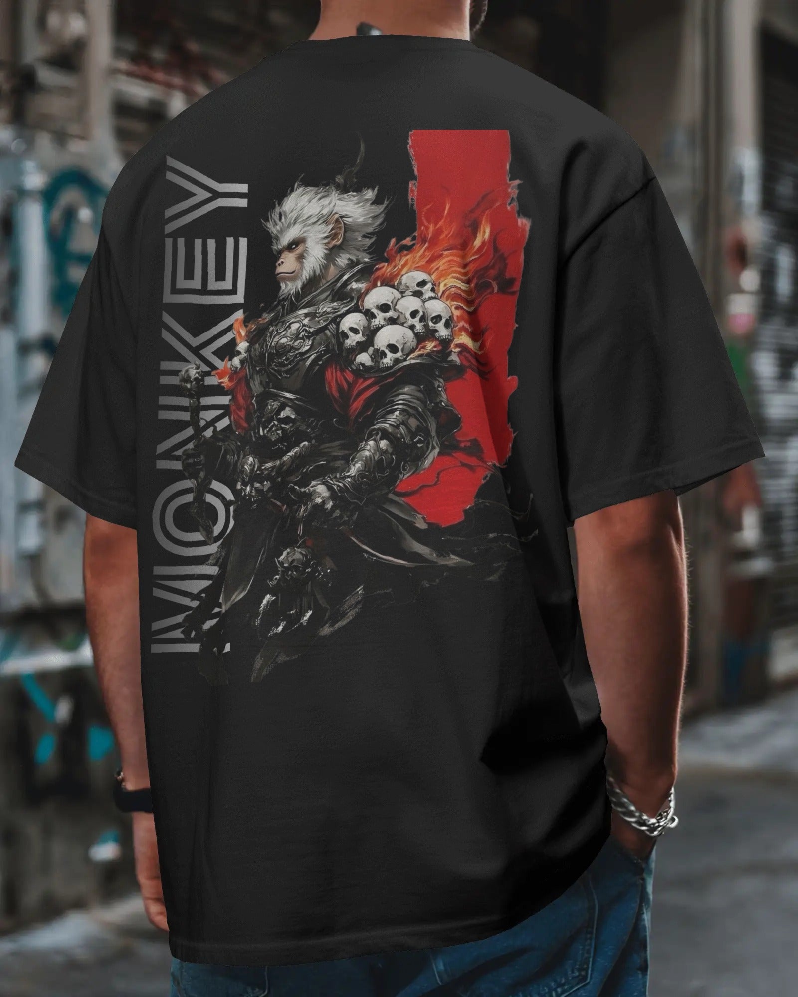 RUDRA SERIES – MONKEY KING OVERSIZED T-SHIRT