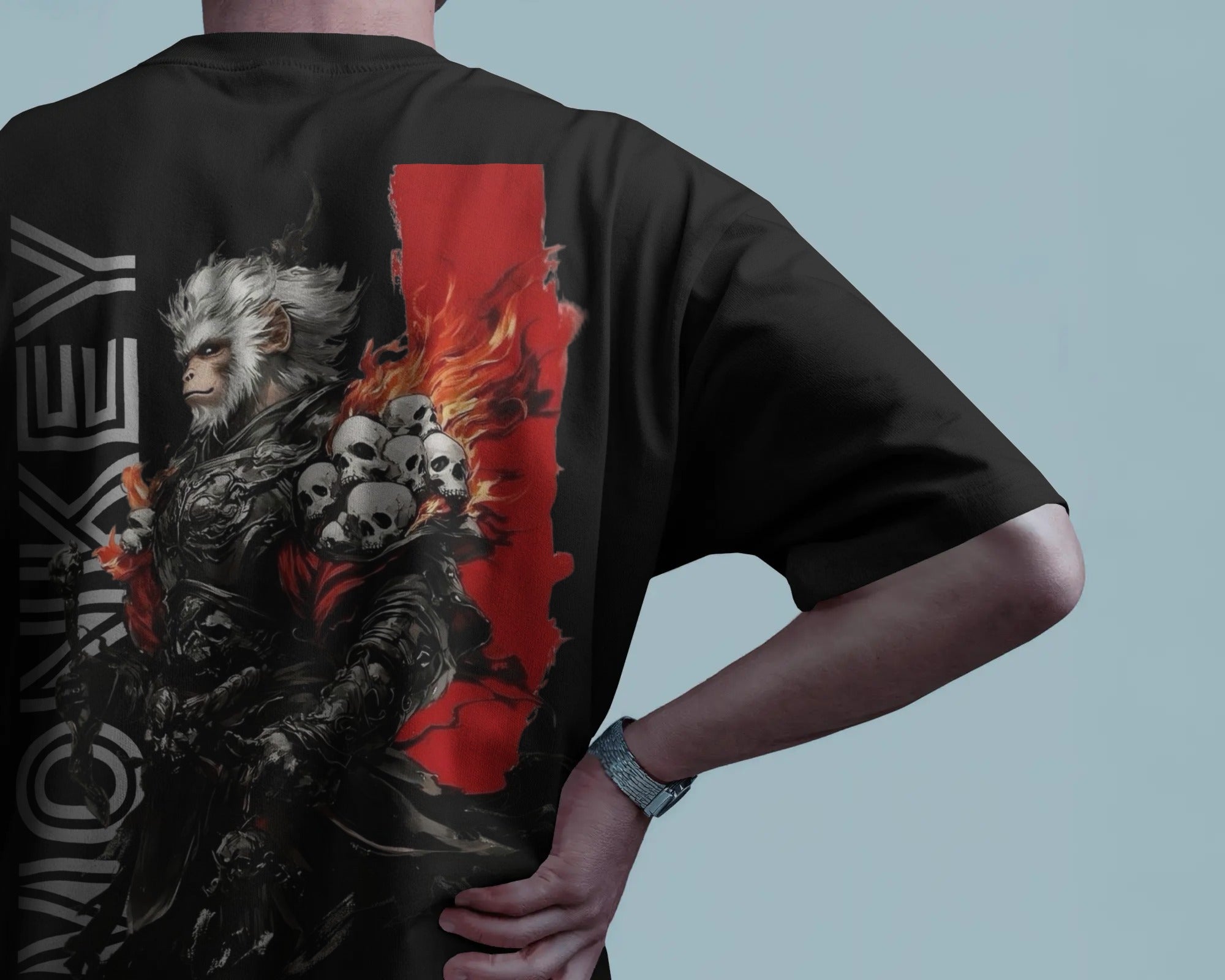 RUDRA SERIES – MONKEY KING OVERSIZED T-SHIRT