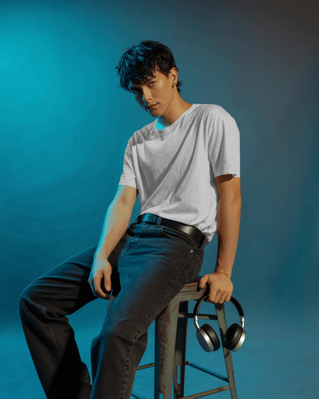 Essential White Classic Crewneck Tee