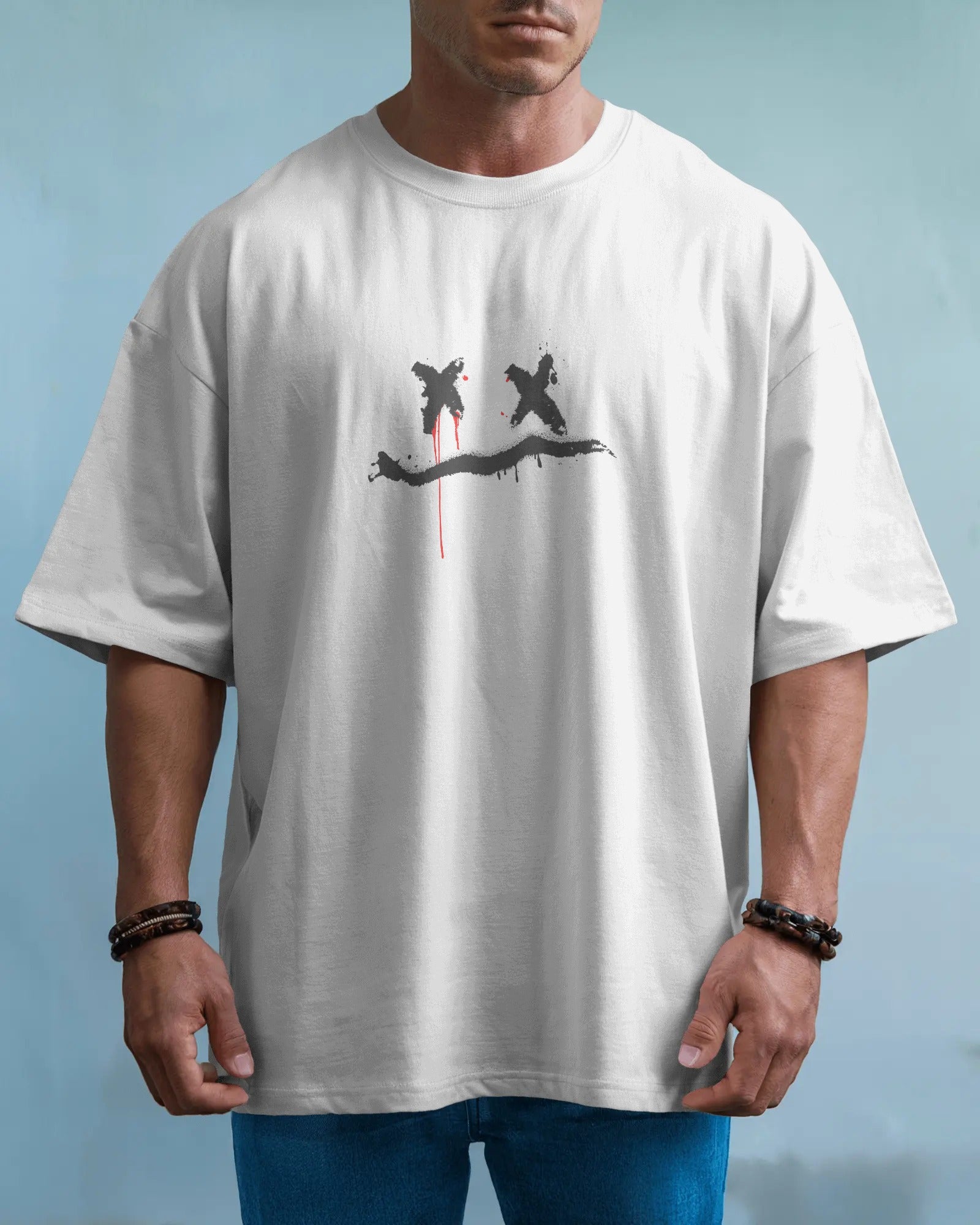 Rudrax Fits “Rage” Oversized T-Shirt for Men