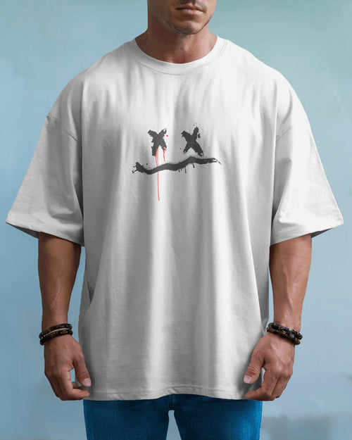 Rudrax Fits “Rage” Oversized T-Shirt for Men