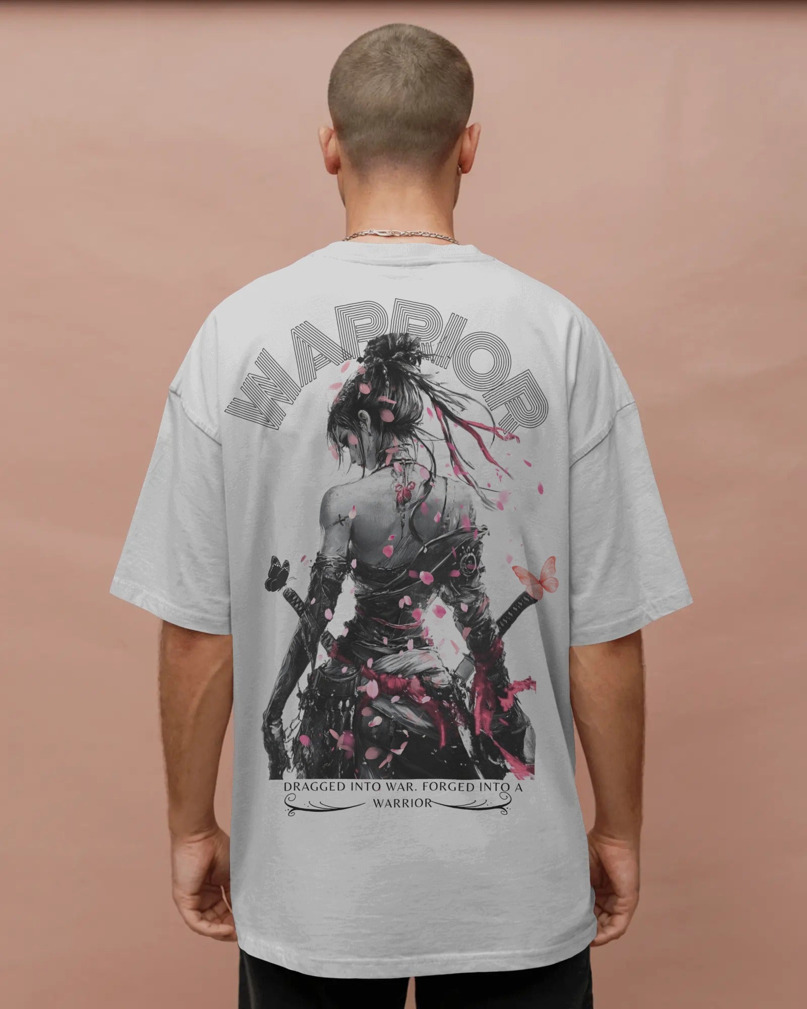 Rudra Series Oversized T-Shirt – Warrior Edition